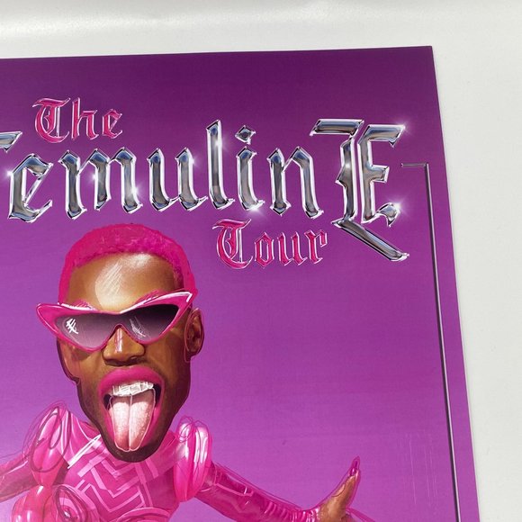 Todrick Hall Poster Femuline Tour 2022 Autographed Signed VIP Exclusive 11x17" - Picture 3 of 8